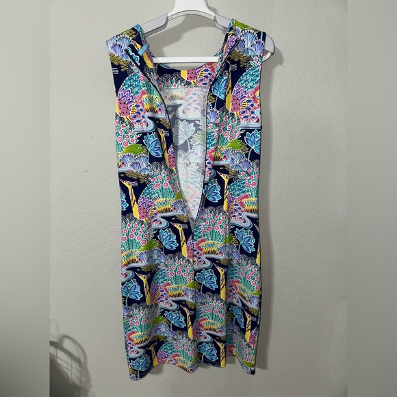 J McLaughlin Sophia Dress Womens Size Medium Sleeveless Knit‎ Multicolor - Picture 4 of 10